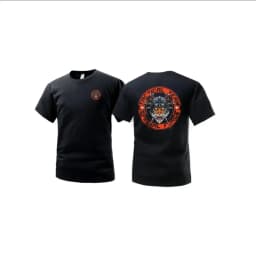 2026 American Men's Tough Guy New Tactical Print High Quality Men's Short Sleeve Crew Neck Comfortable Loose Tee