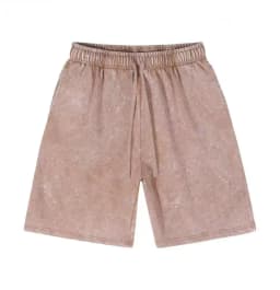 Summer New Men Fashion Retro Heavy Duty Washed Pure Cotton Shorts Outdoor Loose Leisure Comfortable Sports Large Shorts