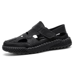 New Summer Men's Sandals Outdoor Roman Casual Shoes Wading Sandals Flat Non-slip Sneakers Men's Beach Sandals Big Size 38-48