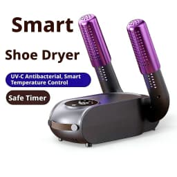 Intelligent Constant Temperature Shoe Dryer Fast Drying & Antibacterial Foldable & Hanging Portable Small Dryer for Home & Dorm