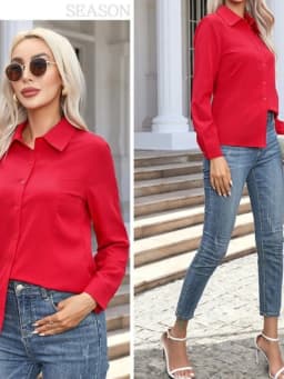 New Spring Summer Women Elegant Shirts & Blouses Retro Leisure Cardigan Long Sleeves Tops Office Loose Fashion Female Clothing