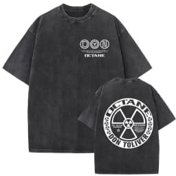 Rapper Don Toliver Octane Tour 2026 Vintage Washed T Shirt Men's Gothic Oversized Fashion T-shirts Hip Hop Pop Clothing T-shirt
