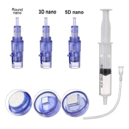 Hydrapen Microneedle Beauty Hydra Derma Pen with 5 Adjust or 12pin 24pin 36pin 42pin Rouna Nano 3D 5D Cartridge Skin Care Tool