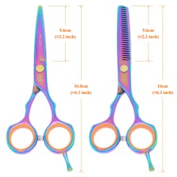 Stainless Steel Professional Hair Scissors Hair Cutting Thinning Scissor Hairdressing Shears Salon Hairdresser's Clippers A0026A
