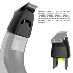 360 One Blade Pro Blades Replaceable 360 Head for OneBlade Razor Guard Hair Trimmer Set Fit QP2520 QP2630 QP6510 QP6531 Etc