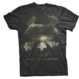 Metallica Ride The Lightning Band T-Shirt 100% Cotton Graphic Tee Men Women Summer Streetwear Top