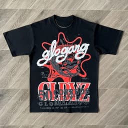 2026 Summer Fashion Hip-hop Large Pattern Printed Short-sleeved Loose Trendy T-shirt Cotton Streetwear Top for Men and Women