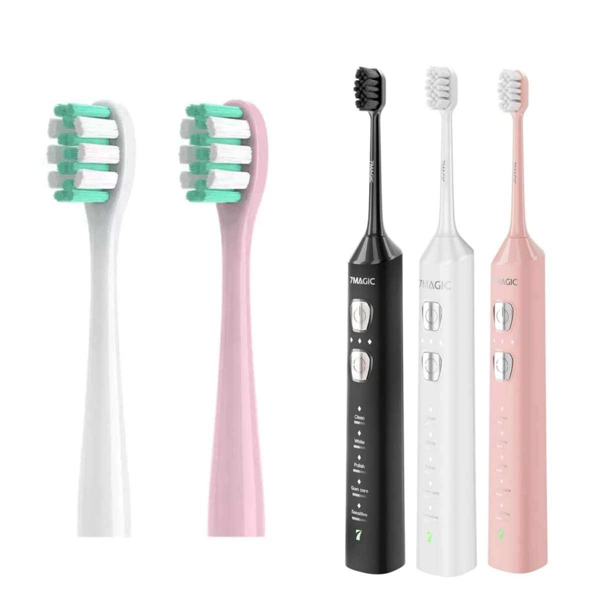 Replacement Toothbrush Heads For 7MAGIC D36/Mitimi D36/Sharp D36 Electric Toothbrush Accessories Nozzles Bristles