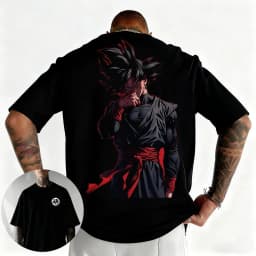 Dragon Ball Japanese Anime Printed Men T-Shirt Majin Buu Men's Clothing Harajuku Short Sleeve Goku T-shirt 2026 Summer Clothing