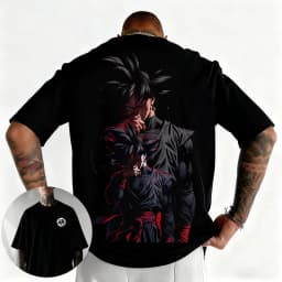 Dragon Ball Japanese Anime Printed Men T-Shirt Majin Buu Men's Clothing Harajuku Short Sleeve Goku T-shirt 2026 Summer Clothing