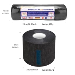 5 Roll/Pack Professional Haircut Necks Disposable Hairdressing Collar Haircut Cape Covering Neck Paper Roll Cutting Salon Tools