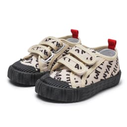 Kids Shoes for Girls Boys Non-slip Soft Sole Canvas Shoes Child Letters Toddler Casual Shoes Tenis Versatile Breathable Sneakers