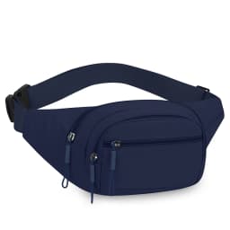 Adjustable Convertible Waist Bag for Women – Waterproof Nylon Chest Pack for Running Travel & Daily Wear