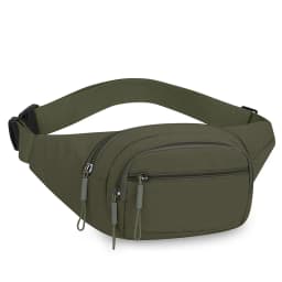 Adjustable Convertible Waist Bag for Women – Waterproof Nylon Chest Pack for Running Travel & Daily Wear