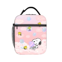 S-Dog-Snoopies Cartoon Thermal Insulated Lunch Bag for Office Cartoon Portable Food Bag Container Cooler Thermal Lunch Boxes