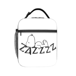 S-Dog-Snoopies Cartoon Thermal Insulated Lunch Bag for Office Cartoon Portable Food Bag Container Cooler Thermal Lunch Boxes