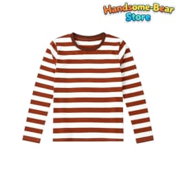Kids Striped T-Shirt Boys Girls Long Sleeve Tops Children Summer Casual Tee Halloween Daily Wear Comfortable Children's Clothing