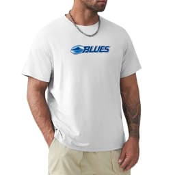 Blues auckland T-Shirt Gym Exercise Short Sleeve T-Shirt