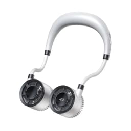 Lenovo Digital Display Neck Fan Rechargeable 5000mAh Portable Wearable Cooling Air Cooler USB Fan Outdoor Sports Travel