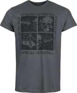 Bat Avenged Sevenfold T-Shirt Men Women Metal Rock Band Graphic Tee 100% Cotton Summer Streetwear Top