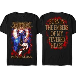 Lorna Shore Heavy Metal Band Printed T-Shirt, Punk Hip Hop Gothic Style, Unisex Retro Streetwear, Men's Casual Fashion Sleeve
