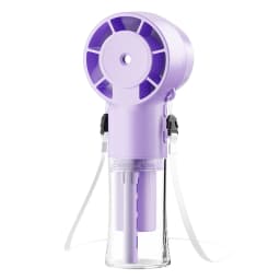Portable Mini Humidifier Fan Neck Hanging Spray Fan Handheld Water Mist Fan Rechargeable Personal Hand Fan With Water Spray