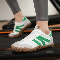 Unisex Breathable Lightweight Anti-Slip Wear-Resistant Climbing Shoes Comfortable Flat Heel Elastic Band Sports Fitness Training