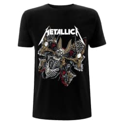 Metallica Ride The Lightning Tracks Band T-Shirt 100% Cotton Graphic Tee Men Women Summer Streetwear Top