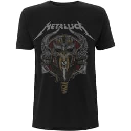 Metallica Ride The Lightning Tracks Band T-Shirt 100% Cotton Graphic Tee Men Women Summer Streetwear Top