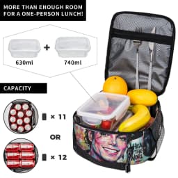 Singer Michael Jacksons MJ 2026 Insulated Lunch Tote Bag For School Food Container Reusable Cooler Thermal Lunch Box