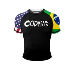 No Gi BJJ Shirts Jiu Jitsu Kickboxing Training Rashguard Compression Sports Gym Blouse Polyester Spandex Hem Rubber for Fitness