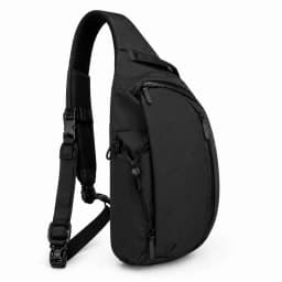 Men Sling Chest Bag Waterproof Crossbody Shoulder Backpack Anti Theft Travel Pack Fits 11 Inch Tablet for Outdoor Commute