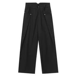 Drape Causal Wide Leg Pants Men Loose Streetwear Harajuku Work Wear Business Suit Pants Korean Baggy Cool Black/Gray Trousers