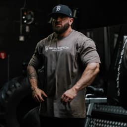 Oversized Muscle Sports Fitness Training Gym Leisure T-Shirt Men's and Women's Luxury Brand Top