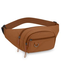 Waterproof Women's Nylon Fanny Pack – Convertible Crossbody Chest Bag with Large Capacity for Outdoor Use
