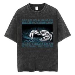 Funny LOTR Mordor Mount Doom National Park Vintage Washed T Shirts Men Women Fashion Japanese Style Oversized T-shirt Streetwear