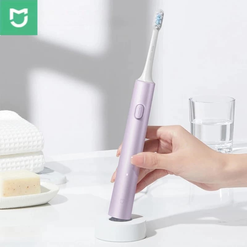 Xiaomi MIJIA Sonic Electric Toothbrush Set T302 4 Brush Heads IPX8 Waterproof Wireless Chraging Electronic Tooth Brush