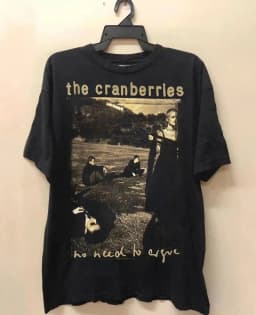 The Cranberries No Need to Argue World Tour 1995 Vintage TShirt, Zombie 1994, Alternative Indie 90s Tee Streetwear, gift for her