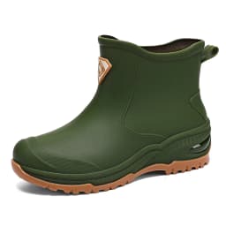 Men's Rain Boots Outdoor Wear-Resistant Mountaineering Fishing Non-Slip Short-Tube Waterproof Water Shoes Rain Boots