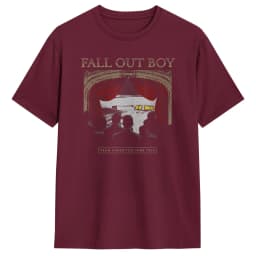 Fall Out Boy 20 Years of T Shirt Summer Trending T-Shirts Pure Cotton O Neck Oversized Top Tees Short-Sleeve Vintage Tops