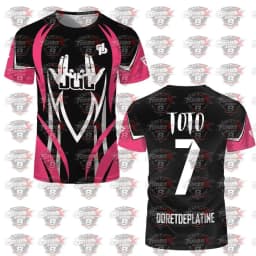 2026 New Jul T-shirts Ninetta Toto Pink Breathable Training Dp Football Jerseys Summer Fashion Casual Sports French Rapper Tees