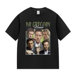 Dr Gregory House Md Funny Meme T-shirt Oversized Men Women Vintage High Quality Fashion T-shirt Summer Cotton Short Sleeve Tee
