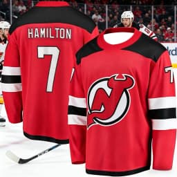 2026 New Jersey Men's New Ice Hockey Training Suit 3D Printed Devil Team Sports Quick-Drying Long-Sleeved Shirt Family