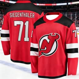 2026 New Jersey Men's New Ice Hockey Training Suit 3D Printed Devil Team Sports Quick-Drying Long-Sleeved Shirt Family