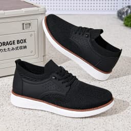 Spring and Autumn New Men's Breathable Casual Shoes Mesh Sports Shoes Soft Soles Comfortable Lightweight Smooth Men's Shoes