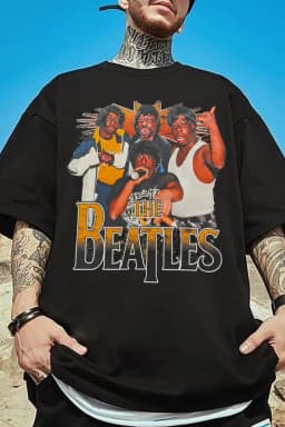2026 The Beatles Band T Shirt Mens Womens Cotton Tees Ummer Casual Short Sleeve Round Neck Clothing Loose Tops Trend