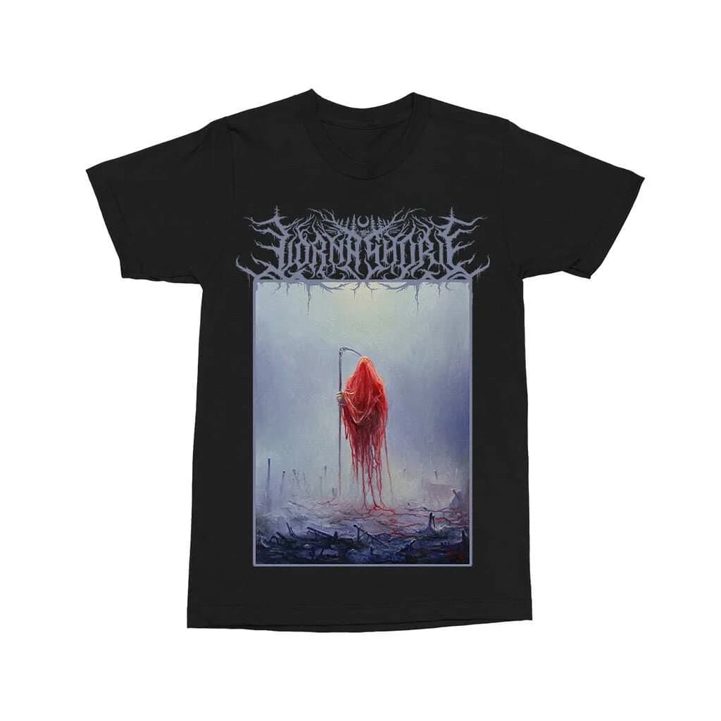 LORNA SHORE - American Deathcore Band Slam Deathcore T-shirt - Album Cover in Blue