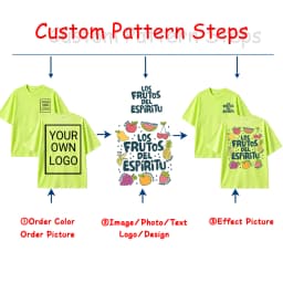 Double Sided Custom Logo T-Shirt Summer Y2K Loose Cotton Short Sleeves Crewneck Casual T Shirts Team Company Women's Tops
