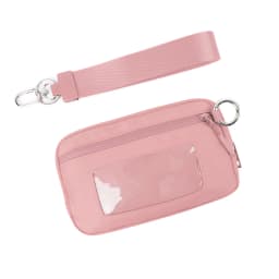 DOYOGI Wristlet Wallets for Women Nylon Quilted Wallet with 3 Zippers, Travel Credit Card Holder Cell Phone Organizer, Coin Purs