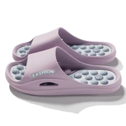 Casual Non-slip EVA Thick Sole Slippers Comfort Foot Acupressure Bathroom Slippers Summer Style Home Slippers Women Beach Wear